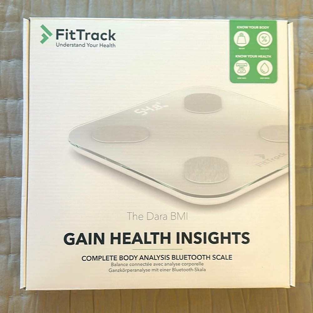 Fit Track Dara BMI Bluetooth Scale